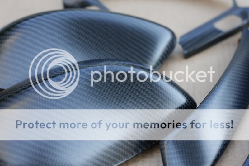 Special New carbon fiber finish, semimatte clear MyG37